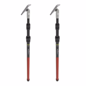 Pértiga telescópica para mantas ignífugas 2 unidades